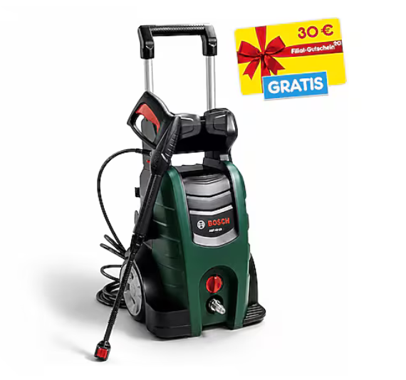 💦 Bosch AQT 42-13 Hochdruckreiniger für 105,94€ (statt 140€) + 30€ Filial-Gutschein
