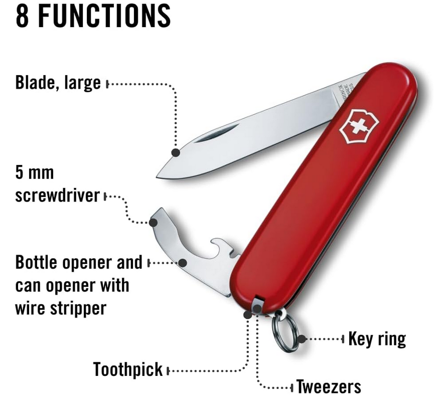 🛠️ Victorinox Bantam Taschenmesser 8 Funktionen für 14,19€ (statt 20€)