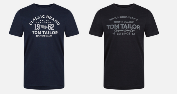 👕 4x Tom Tailor Herren T Shirt Regular Fit für 39,99€ (statt 47€)