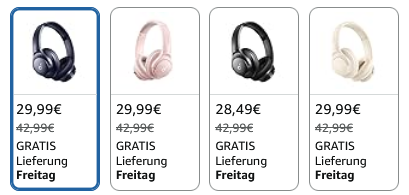 🔈 Soundcore by Anker Q20i Bluetooth-Kopfhörer für 28,49€ (statt 43€) 🔈 Soundcore by Anker Q20i Bluetooth Kopfhörer für 28,49€ (statt 43€)