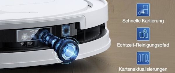 🧹 Ecovacs Deebot T50 Pro Omni (Gen2) Saugroboter mit Wischfunktion für 329€ (statt 390€)
