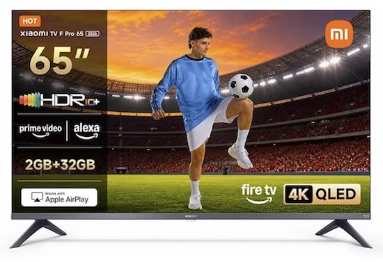 📺 Xiaomi F Pro (2026) - 65 📺 Xiaomi F Pro (2026) 65 QLED Smart TV für 399,99€ (statt 479€)