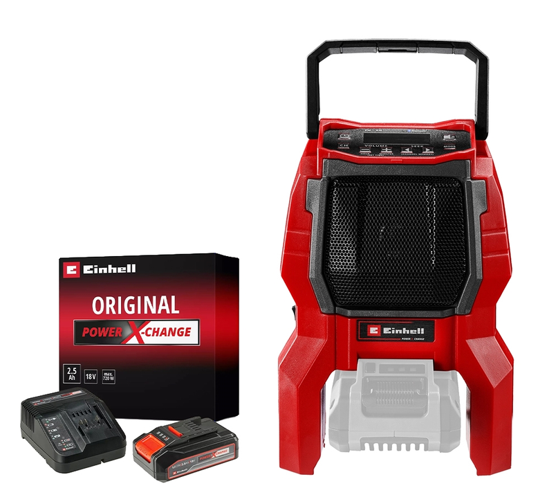 🔊 Einhell Akku-Radio TC-RA 18 Li BT mit Akku & Ladestation für 49,99€ (statt neu 65€)