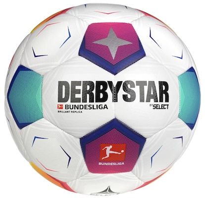 ⚽️ Derbystar Brillant Bundesliga Fußball, Größe 5 ab 17,49€ (statt 24€)