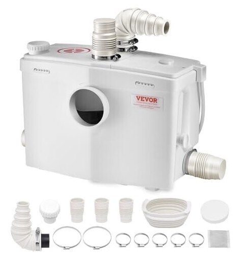 💦 VEVOR Hebeanlage, 1200 W, 180 l/min Durchfluss für 139,50€ (statt 165€)
