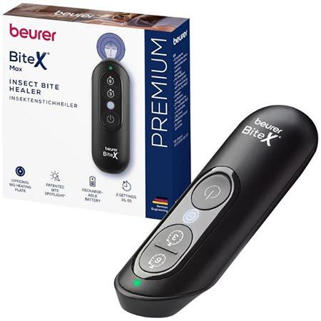 🦟 Beurer BiteX Max Deep Black Insektenstichheiler für 24,99€ (statt 30€)