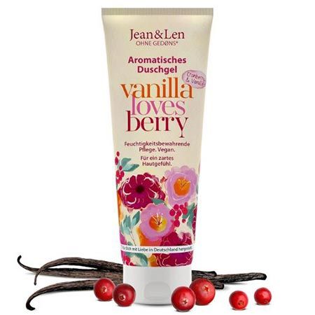 🚿 4x Jean & Len Duschgel Cranberry & Vanille ab 8€ (statt 12€)