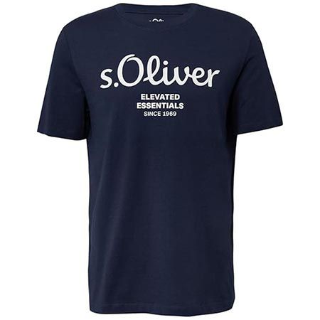👕 s.Oliver Label Print T Shirt aus Baumwolle für 13,99€ (statt 20€)