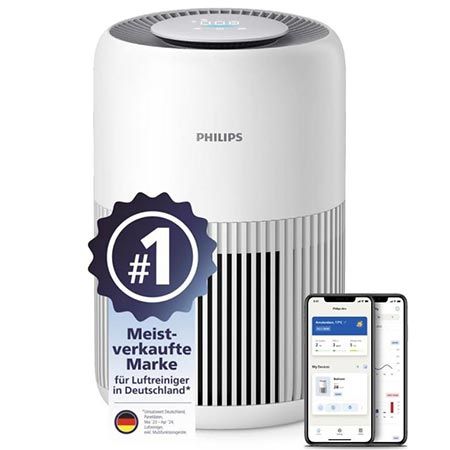 💨 Philips Luftreiniger 900 Serie mit HEPA NanoProtect für 139,99€ (statt 165€)