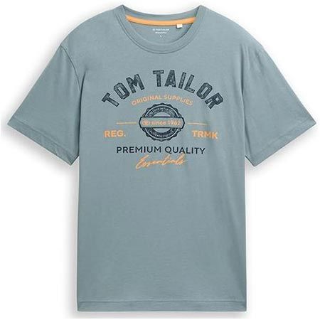 👕 Tom Tailor Logo-Print T-Shirt aus Baumwolle für 13,90€ (statt 19€)