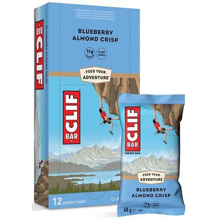 🌾 12er Pack Clif Bar Blueberry Almond Crisp Energieriegel für 18,52€ (statt 24€)