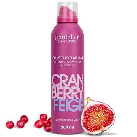 🚿 Jean & Len Cranberry & Feige Duschschaum, 200ml ab 3,55€ (statt 5€) 🚿 Jean & Len Cranberry & Feige Duschschaum, 200ml ab 3,55€ (statt 5€)