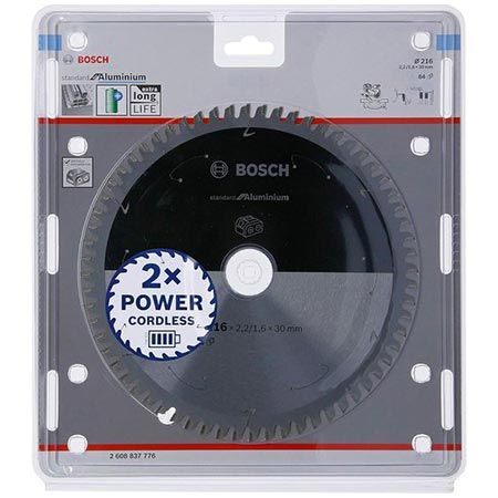 🪚 Bosch PRO Aluminium Kreissägeblatt für Aluminium, 216mm für 28,99€ (statt 38€)