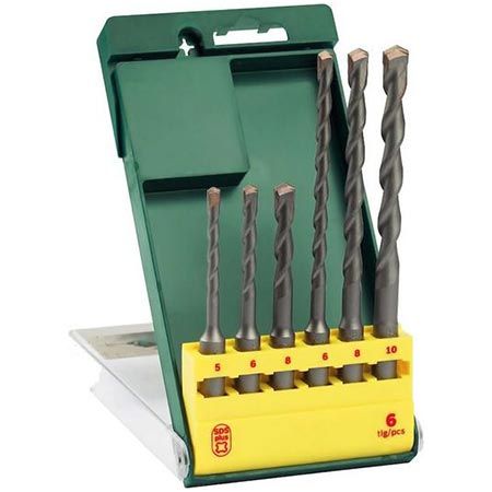 🧰 Bosch Accessories SDS plus-1 Bohrer Set, 6-tlg. für 15,99€ (statt 22€)