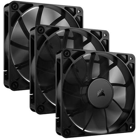 🌪️ 3er Pack Corsair RS120 120mm PWM-Lüfter für 19,90€ (statt 25€)