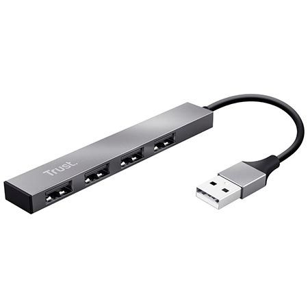 🖥️ 2 x 4-Port Trust Halyx Mini USB 2.0 Hub für 7,98€ (statt 20€)