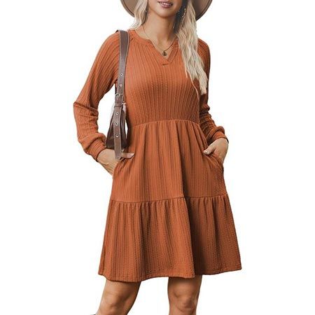 👗 Zeagoo Damen Kleid mit Taschen für 12,49€ (statt 25€)