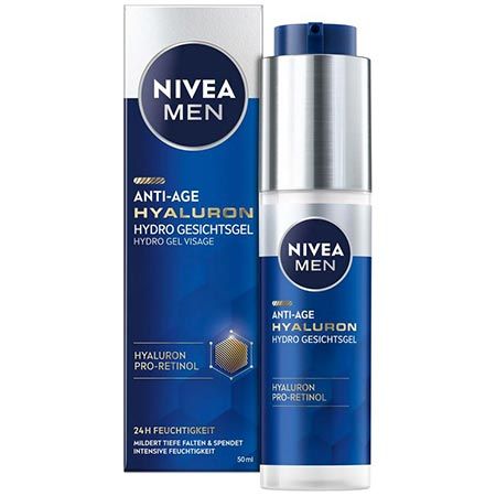 🧴 Nivea Men Anti Age Hyaluron Hydro Gesichtsgel, 50ml ab 7,83€ (statt 12€)