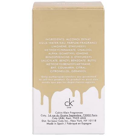 👃🏻 Calvin Klein CK ONE Gold Eau de Toilette, 50ml für 16,29€ (statt 21€)