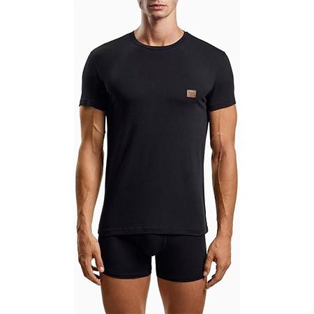 👕 Emporio Armani Shiny Logoband T Shirt ab 37,70€ (statt 48€)