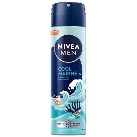 🥵 Nivea Men Cool Marine Artist Edition Deo Spray, 150ml ab 1,98€ (statt 3€)