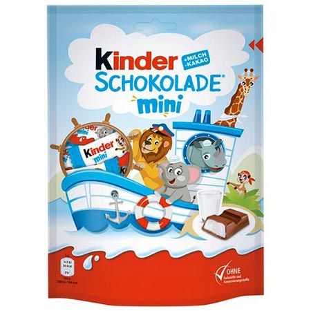 🍫 4x kinder Schokolade Mini, 120g für 6,80€ (statt 10€)