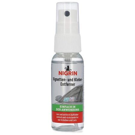 🚗 Nigrin Vignetten- & Kleber-Entferner, 30ml für 5,99€ (statt 11€)