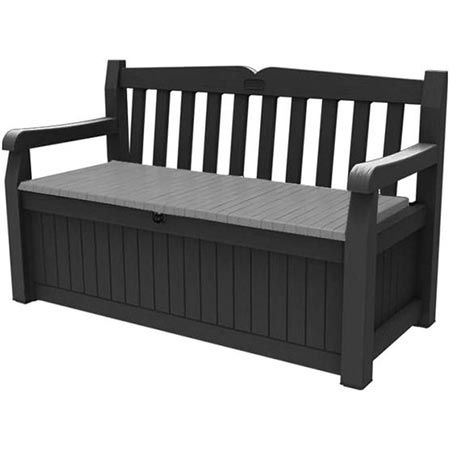 🪑 Keter Eden Sitzbank mit 265L Kissenbox, 140x60x84cm für 139,99€ (statt 170€)