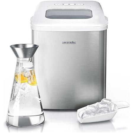🧊 Arendo Edelstahl Eiswürfelmaschine mit 2L für 99,74€ (statt 160€)