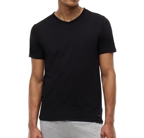 👕 3er Pack Tommy Hilfiger Sleeve Base Classic V Neck Shirts ab 31€ (statt 50€)