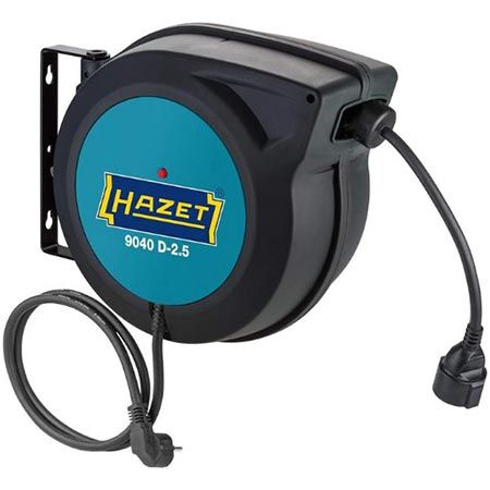 🔌 Hazet 9040D-2,5 Kabelaufroller mit 20m & 1,5m für 174,68€ (statt 198€)