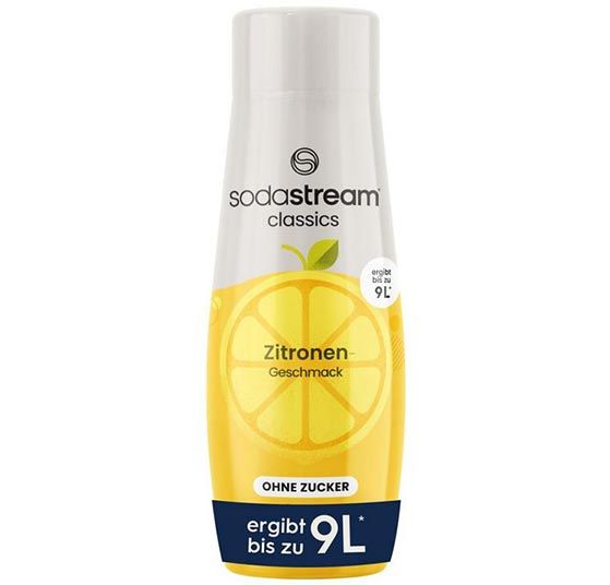 🍋 4x SodaStream Sirup Zitrone ohne Zucker ab 12,56€ (statt 20€)