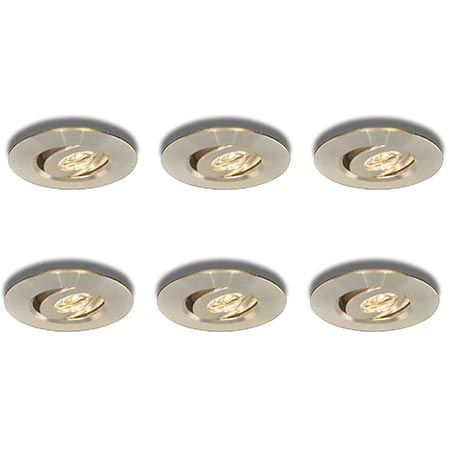💡 2 x 3er Pack Eco Light Toulon Einbaustrahler für 9,78€ (statt 15€) – Refurb.
