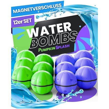 💦 12er Pack molinoRC Wiederverwendbare Wasserbomben für 15,95€ (statt 22€)