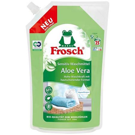 🐸 1,5L Frosch Aloe Vera Sensitiv-Waschmittel ab 3,80€ (statt 5€)