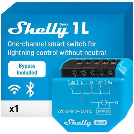💡 2x Shelly Wave 1 Mini Bypass Relaisschalter für 30,22€ (statt 50€) – Refurb.