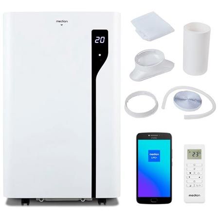 🥵 Medion MD 37734 Smarte Mobile Klimaanlage mit Abluftschlauch für 319,95€ (statt 399€)