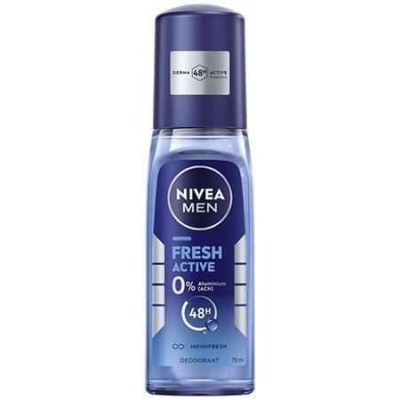 👃🏻 Nivea Men Fresh Active Deodorant Pumpspray, 75ml ab 3,79€ (statt 5€)