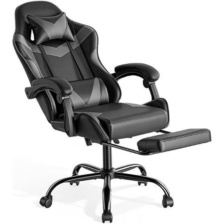 💺 Sweetcrispy Gaming Stuhl mit Fußstütze für 65,99€ (statt 110€)