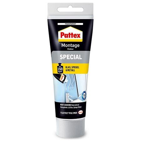 🖼️ Pattex Special Glas- Spiegel- & Metall Montagekleber, 80g für 5,75€ (statt 9€)