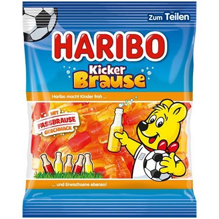 🍬 11 x Haribo Kicker Brause Limited Edition, 175g ab 7,89€ (statt 13€) – 0,71€/Tüte