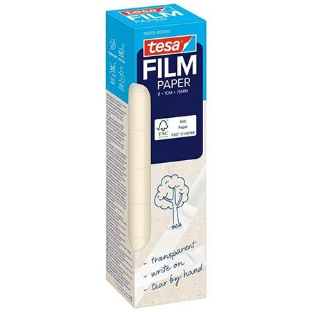 ✉️ 8er Pack tesa film Paper, transparent, beschriftbar für 8,59€ (statt 13€)