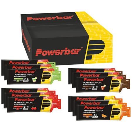 💪🏻 12er Pack Powerbar PowerGel Hydro Multiflavourbox ab 18,99€ (statt 27€)