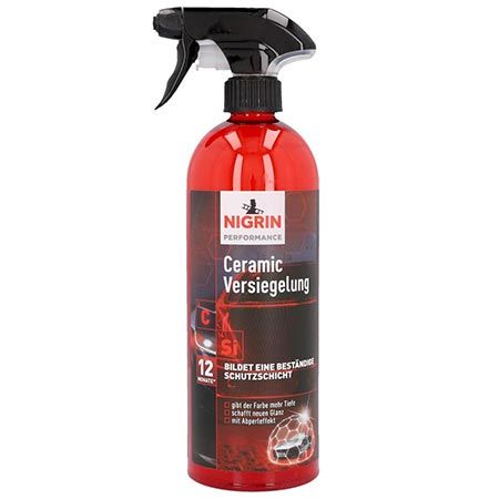 ✨ Nigrin Performance Ceramic Versiegelung mit Abperleffekt, 750ml für 14€ (statt 20€)