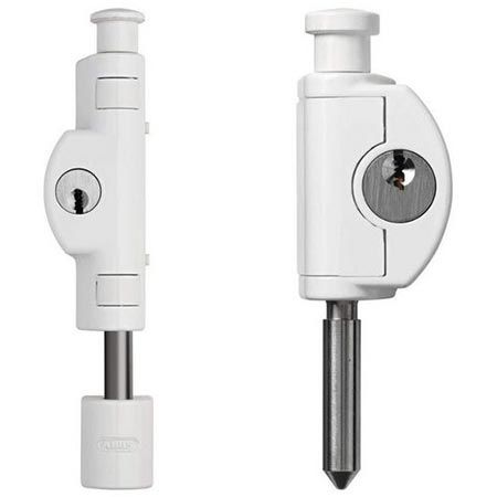 🥷🏻 2x ABUS Fenstersicherung Zusatzschloss 40mm/50mm für 8,98€ (statt 20€)