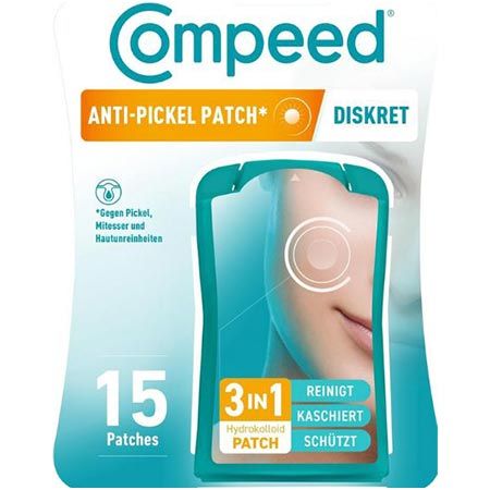 🩹 15er Pack Compeed Anti-Pickel Diskret Patch ab 3,79€ (statt 8€)
