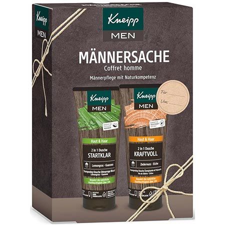 🚿 Kneipp Geschenkset Männersache mit 2 Duschgelen ab 6€ (statt 10€)