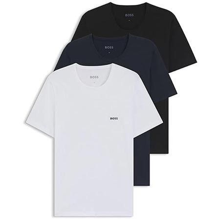 👕 3er Pack BOSS RN 3P CO T-Shirts für 30,95€ (statt 39€) – M + L + XXL