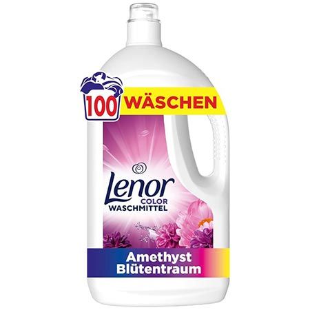 🫧 3 x 100WL Lenor Amethyst Blütentraum Color Waschmittel für 43,97€ (statt 66€)