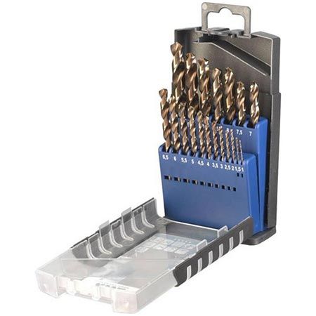 🧰 kwb Cobalt Metall Spiralbohrer Set, 19 teilig für 20,94€ (statt 27€)